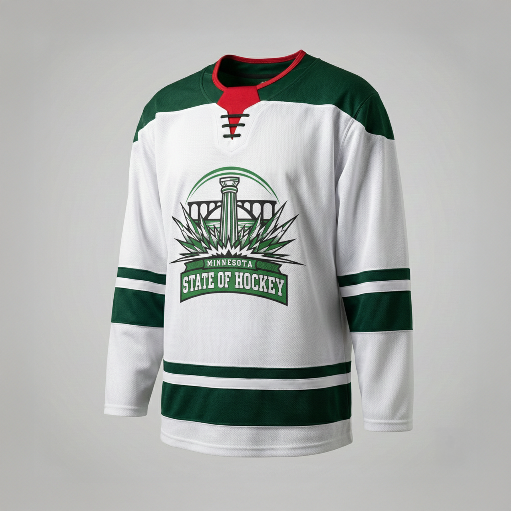 Kobe Sportswear K3G Pro fan hockey jersey inspired by Minnesota State of Hockey
