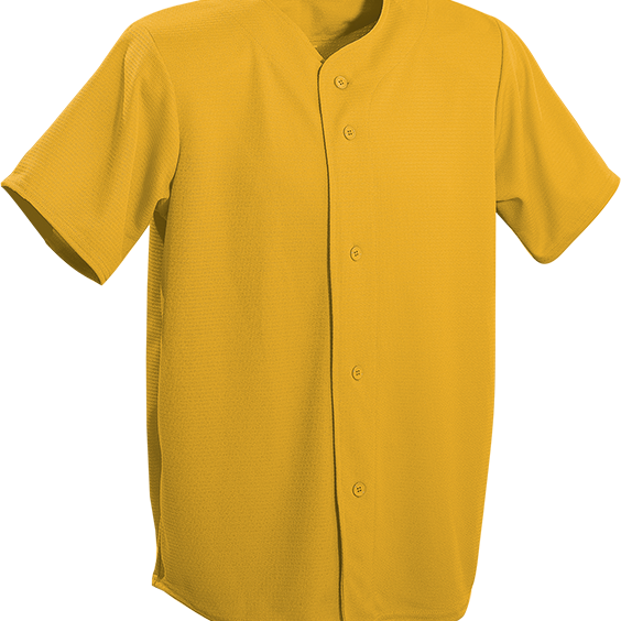 FULL BUTTON BASEBALL JERSEY - K3GBB1 | Kobe Sportswear