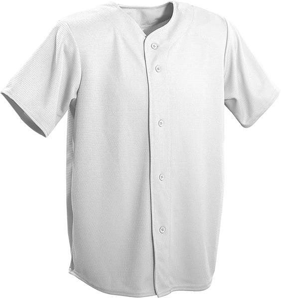 FULL BUTTON BASEBALL JERSEY - K3GBB1 | Kobe Sportswear