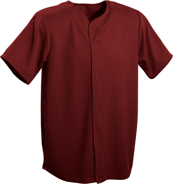 FULL BUTTON BASEBALL JERSEY - K3GBB1 | Kobe Sportswear