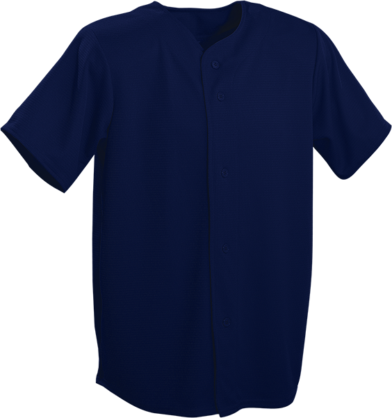 FULL BUTTON BASEBALL JERSEY - K3GBB1 | Kobe Sportswear