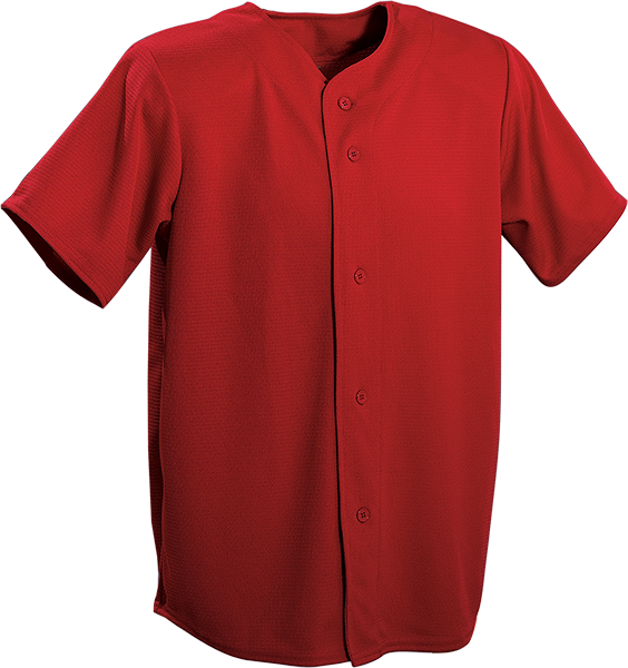 FULL BUTTON BASEBALL JERSEY - K3GBB1 | Kobe Sportswear