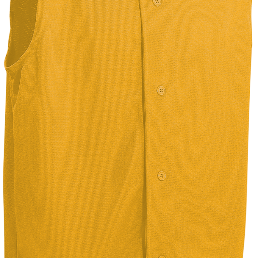FULL BUTTON BASEBALL VEST JERSEY - K3GBB2 | Kobe Sportswear