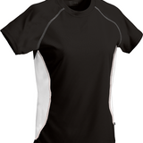 LADIES ATHLETIC SHORTS SLEEVE SHIRT - 8914L | Kobe Sportswear