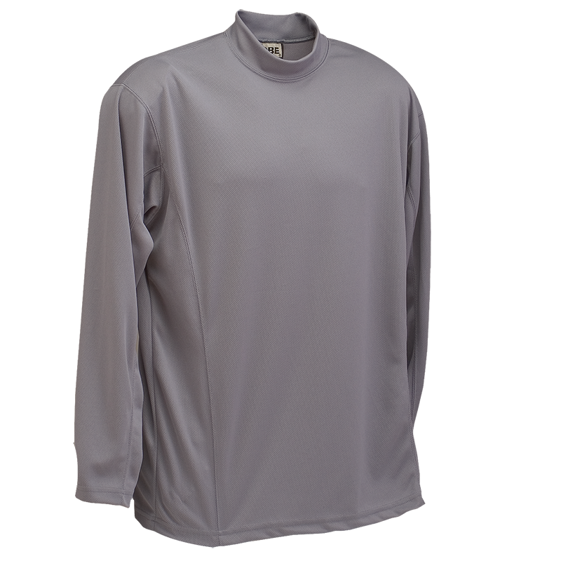 LONG SLEEVE MOCK NECK SHIRT - 8908 | Kobe Sportswear