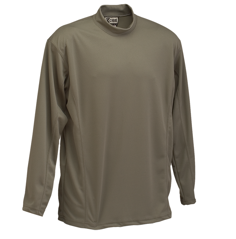 Kobe Long Sleeve Mock Neck Shirt - 8908