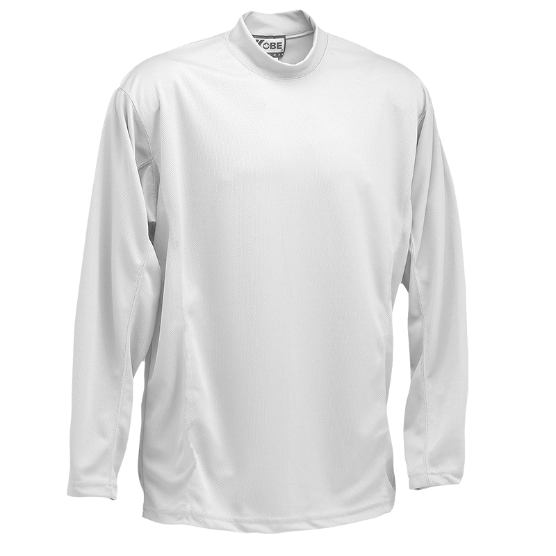 LONG SLEEVE MOCK NECK SHIRT - 8911 | Kobe Sportswear