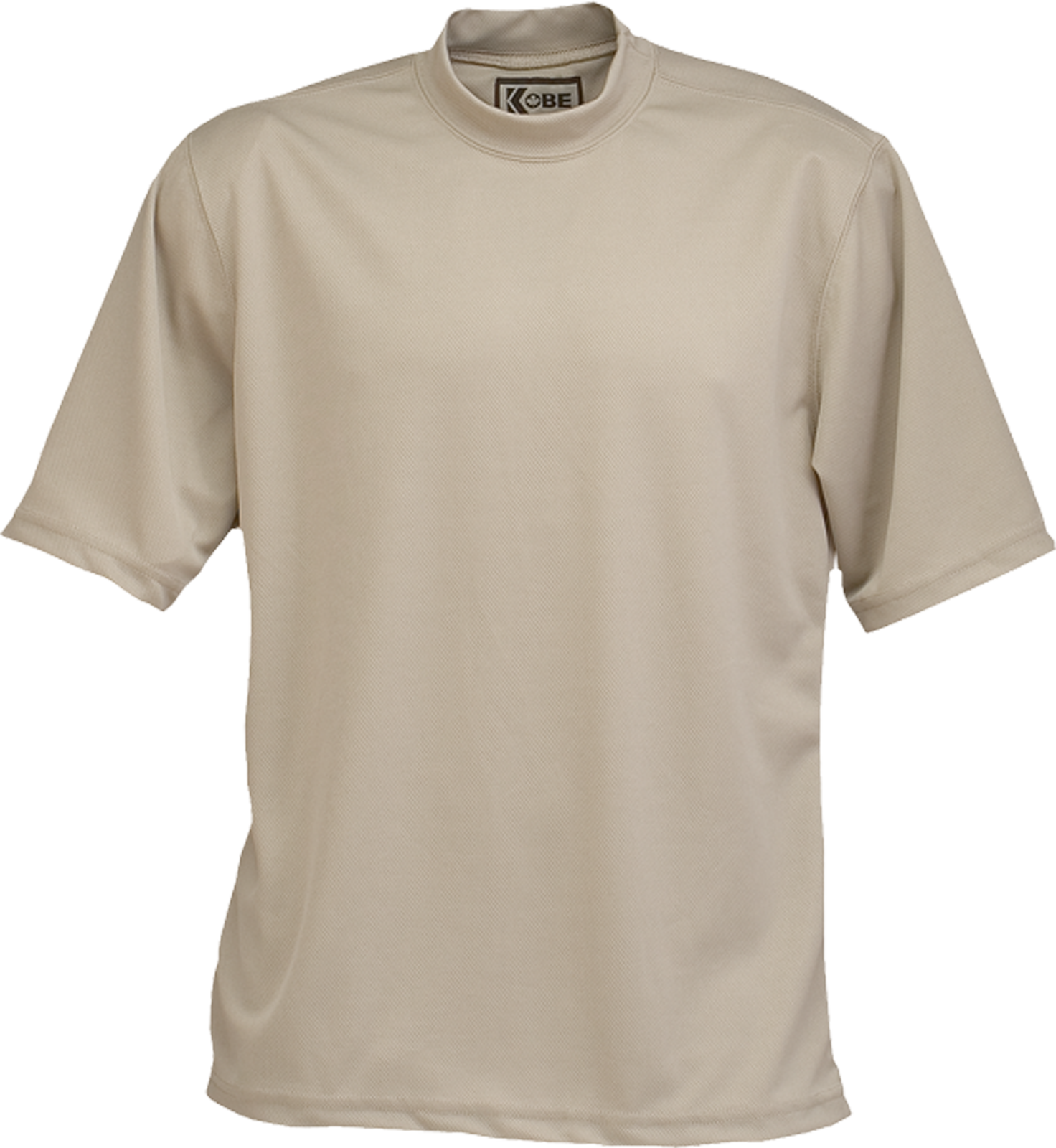Kobe Classic Short Sleeve Mock Neck Shirt - 8907