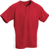 TWO TONE SHORTS SLEEVE BASEBALL JERSEY - K3GBB3 | Kobe Sportswear