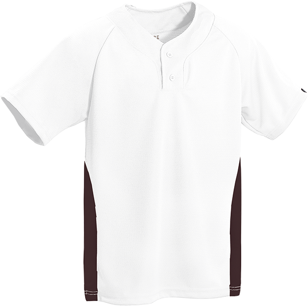 TWO TONE SHORTS SLEEVE BASEBALL JERSEY - K3GBB3 | Kobe Sportswear