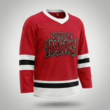Let's Go Hawks Hockey Jersey-K3GL