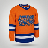 Let’s Go Oilers Hockey Jersey-K3GL