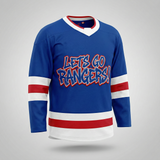 Let’s Go Rangers Hockey Jersey-K3GL